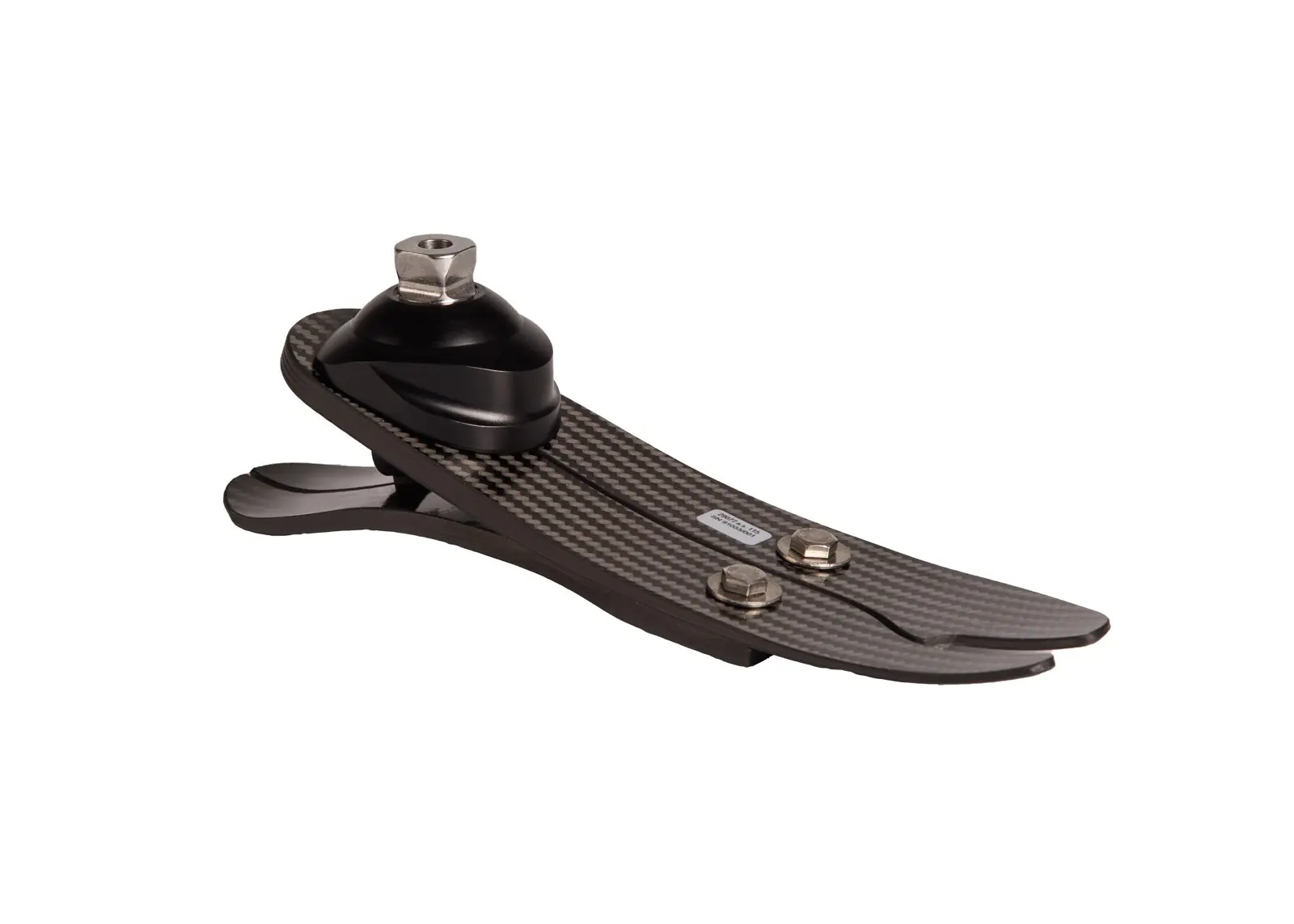 Low-profile waterproof carbon foot 1H17YBLP, version 2